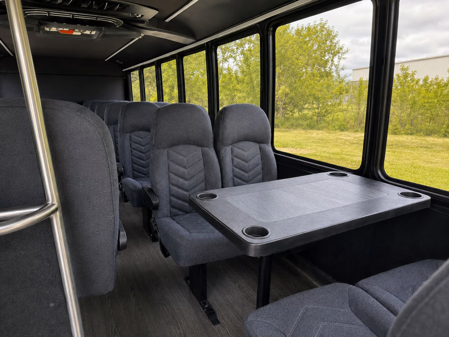 killeen 15 passenger minibus inside