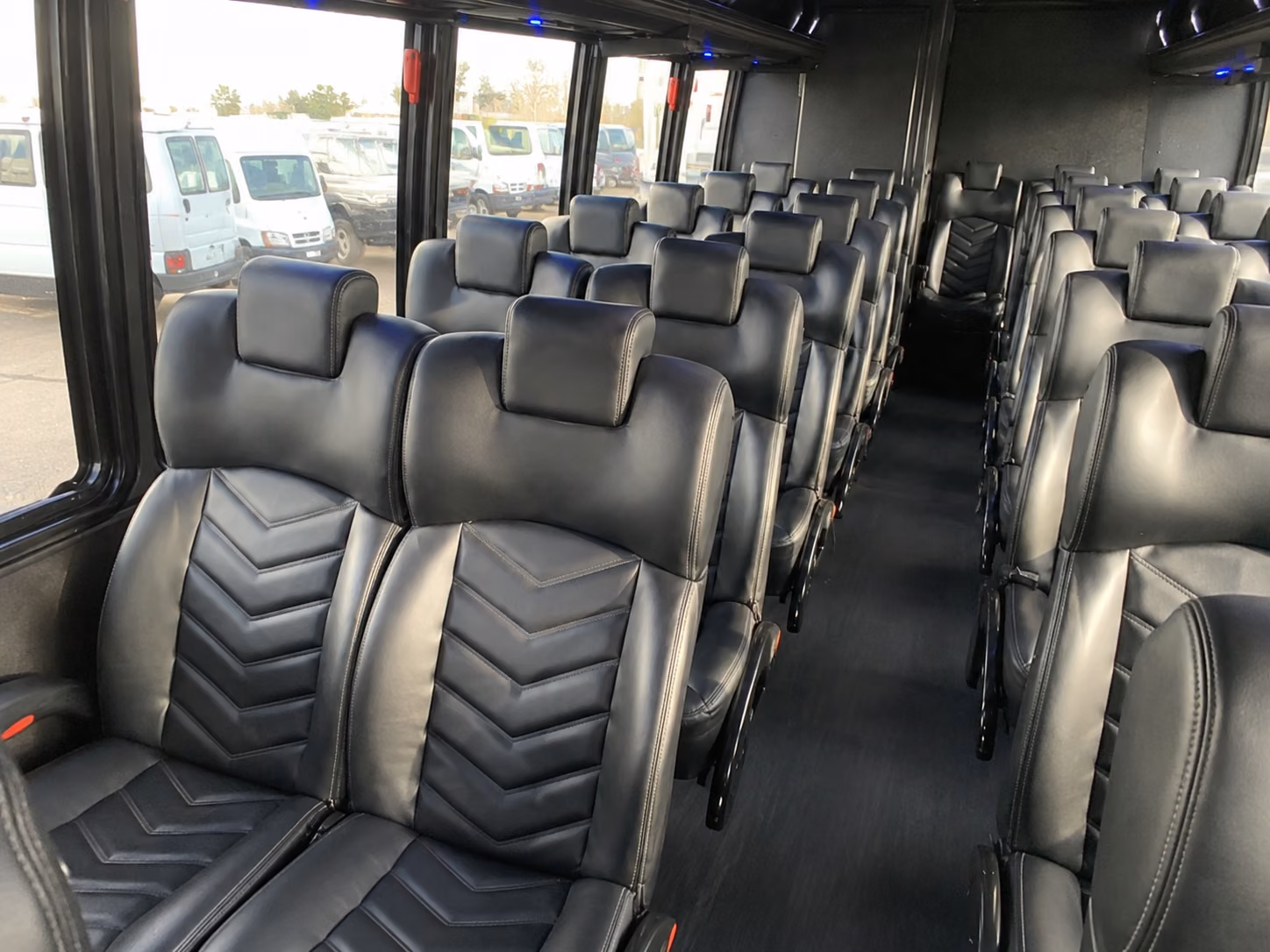 killeen 15 passenger minibus interior