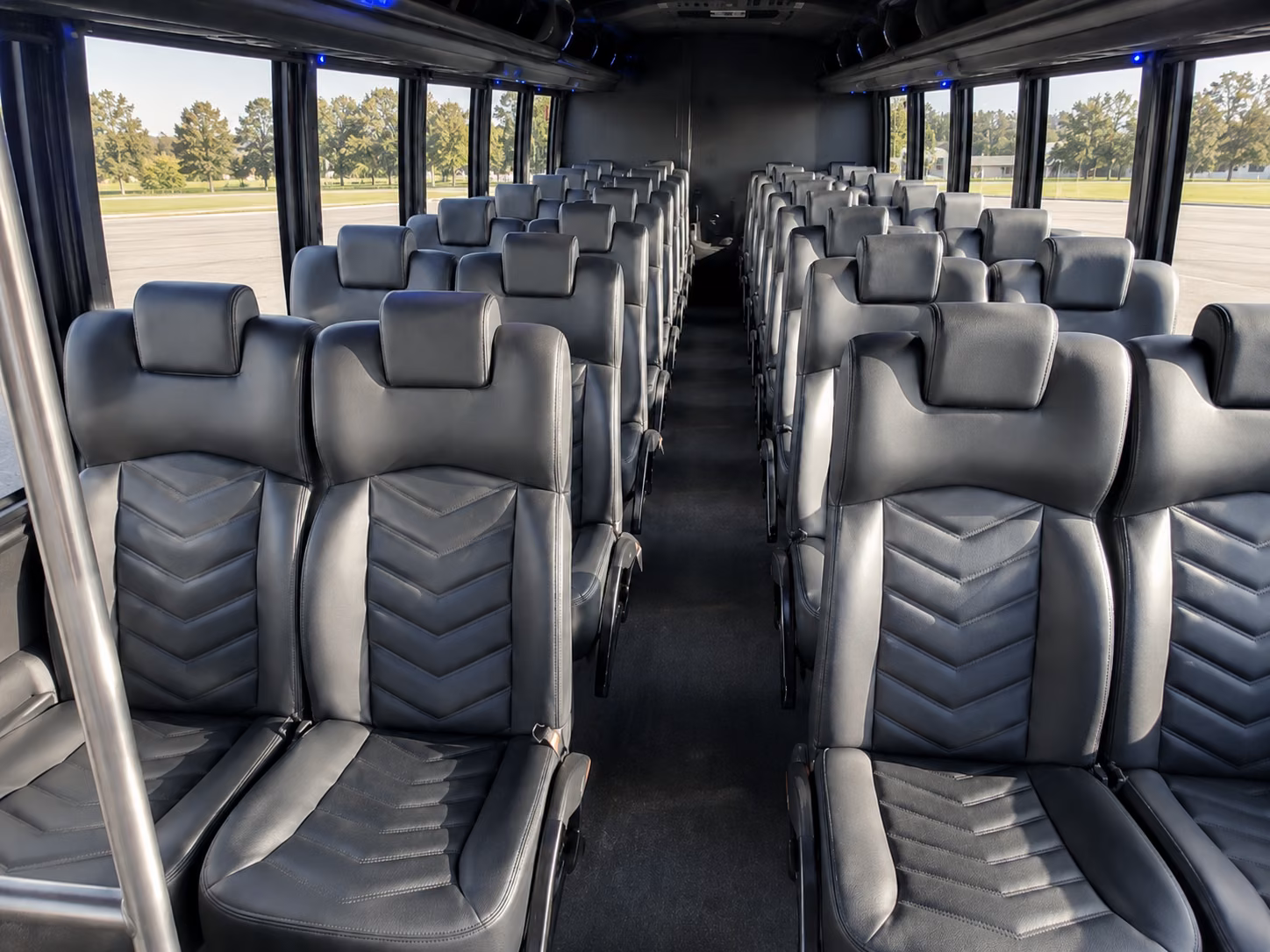 killeen 20 passenger minibus inside