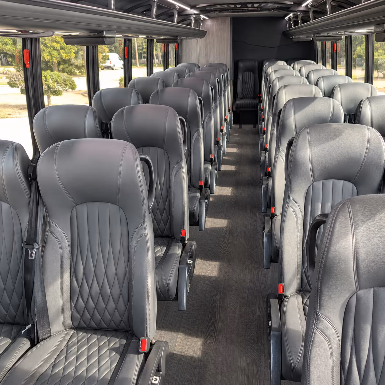 killeen 30 passenger minibus interior