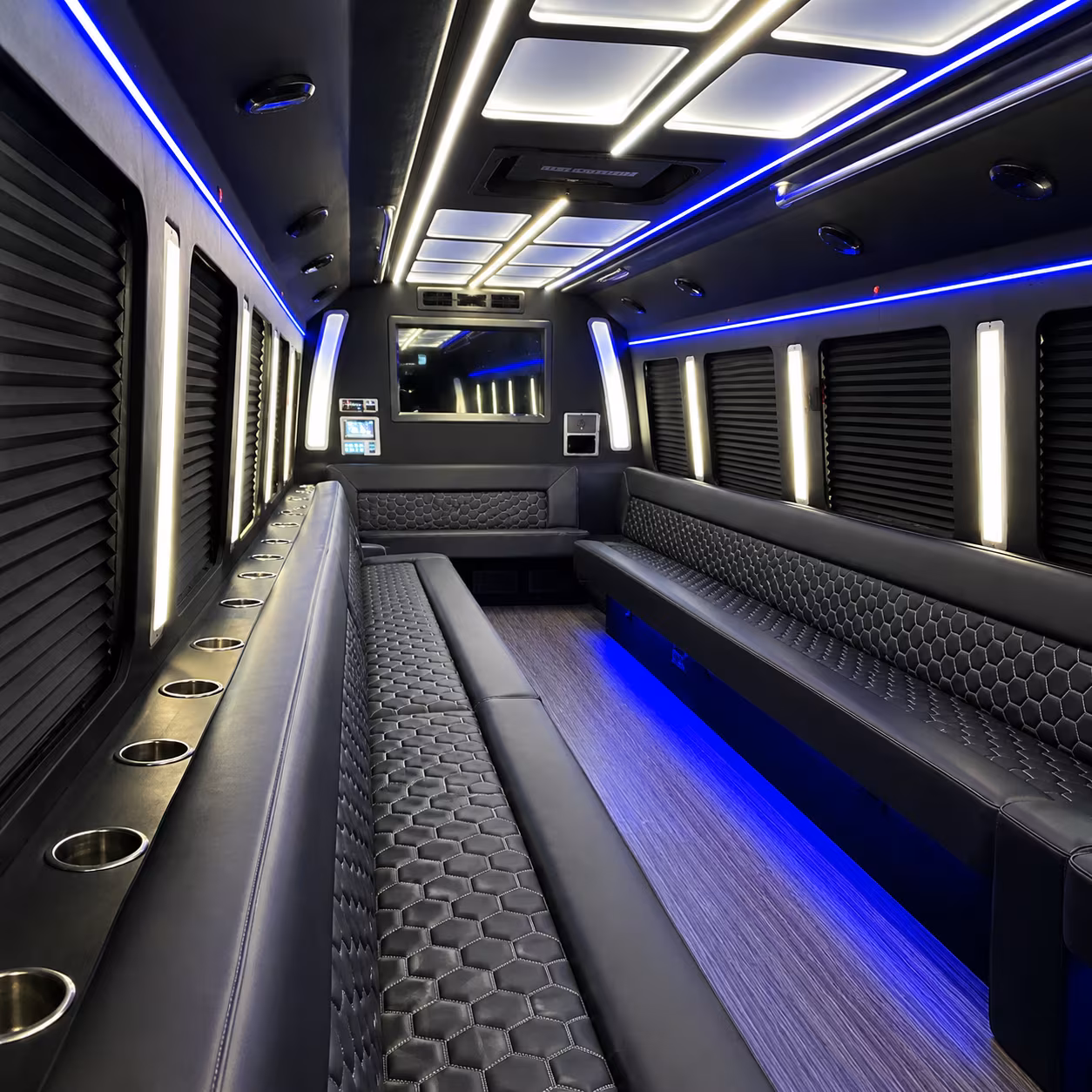 killeen party bus rental interior
