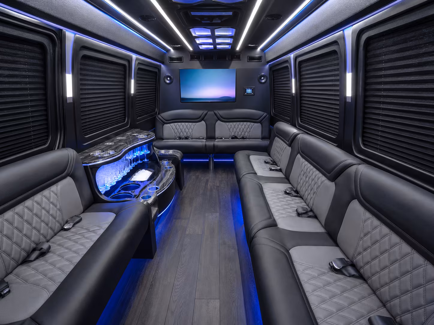 killeen sprinter limousine interior