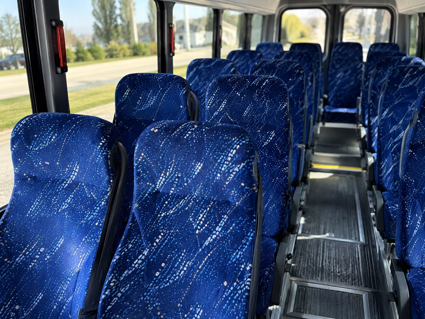 killeen wedding transportation onboard seating
