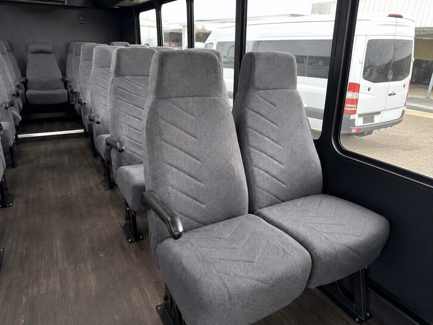shuttle buses for killeen wedding guests between hotels and venues